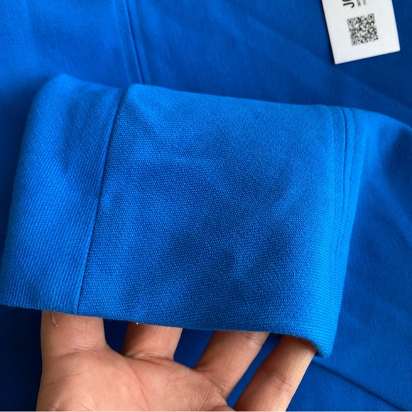 π ZARA BLUE ASYMMETRICAL FITTED TOP! - Picture 9 of 14